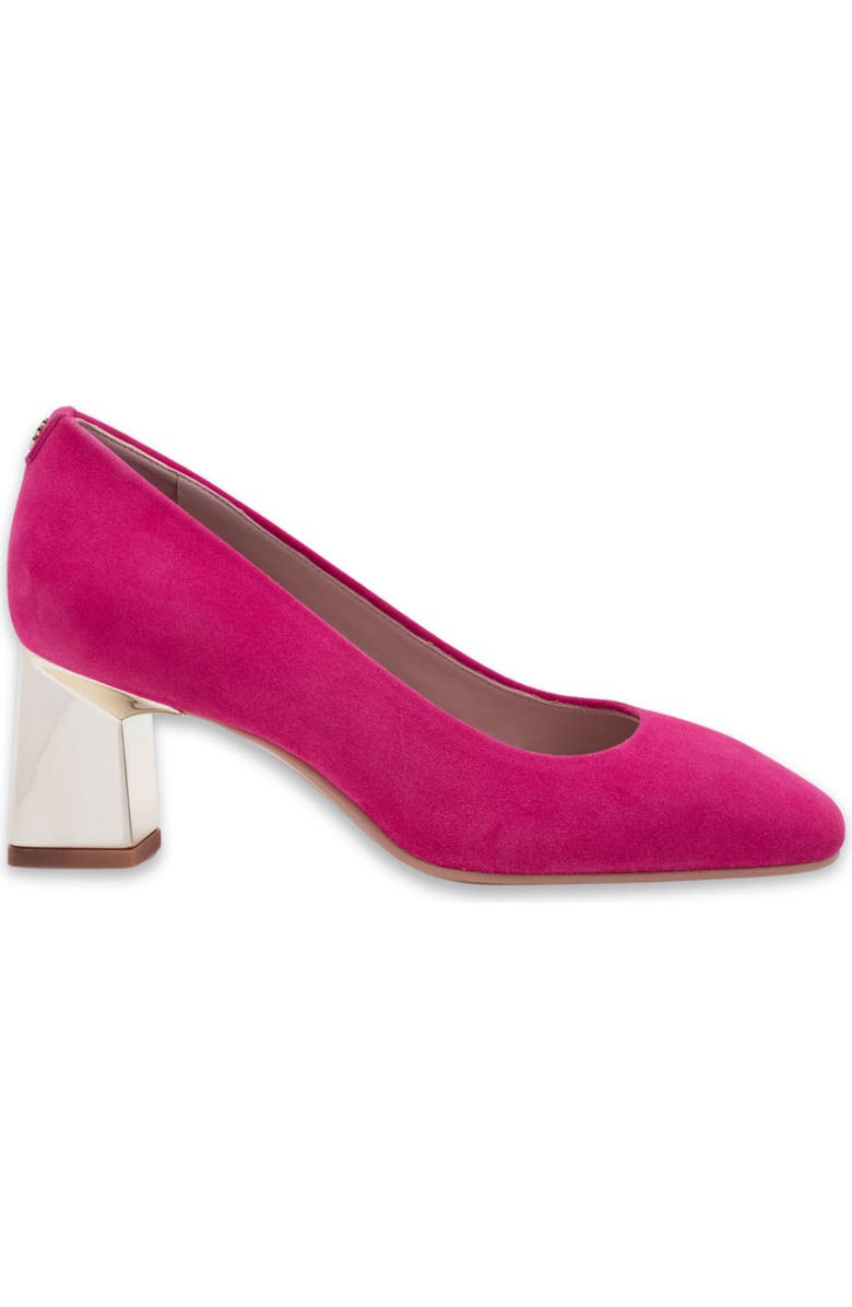 Naot Cass Patent Pump, Alternate, color, Bright Fuchsia Suede