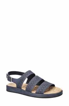 EASY STREET Link Laser Cut Slingback Sandal