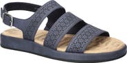 EASY STREET Link Laser Cut Slingback Sandal