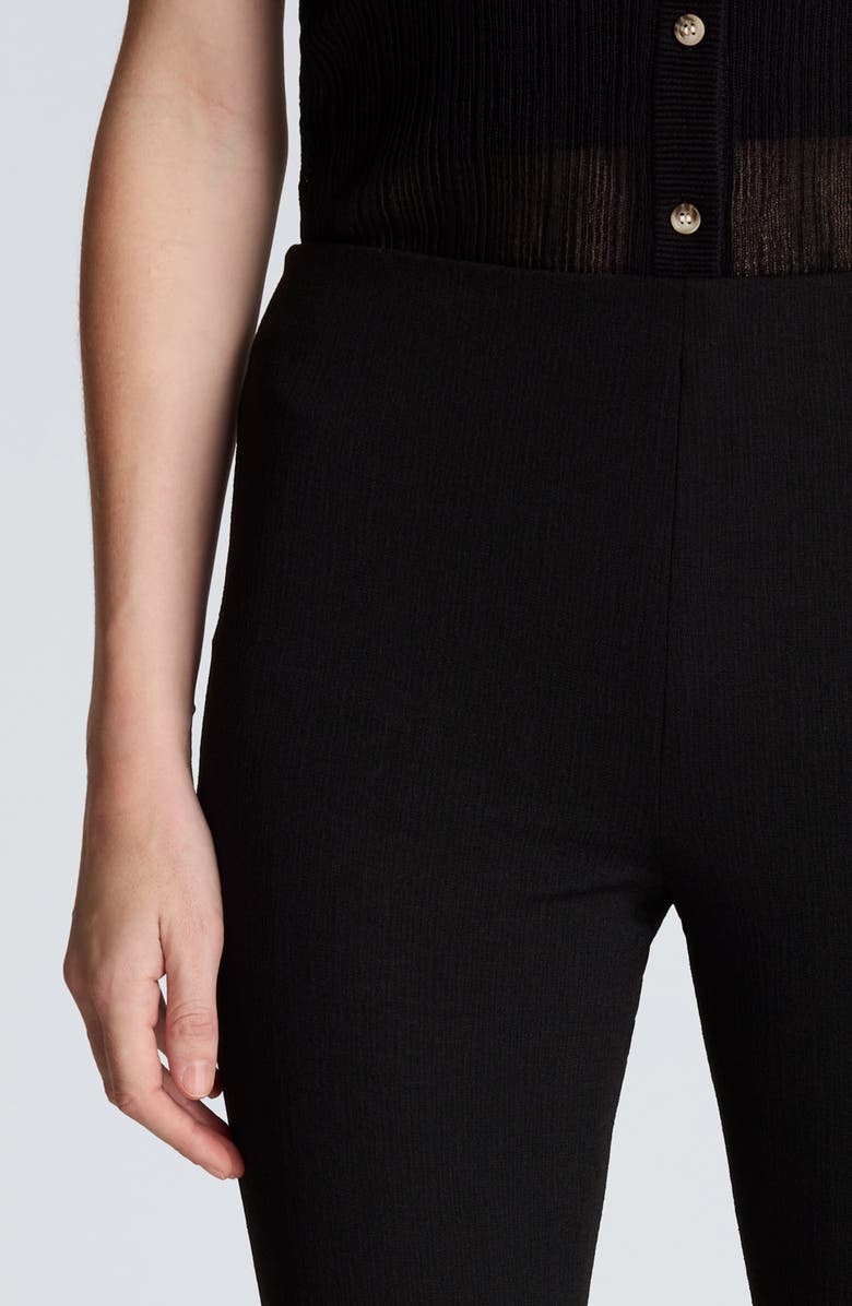 Kenneth Cole Flare Leg Pull-On Pants, Alternate, color, Black