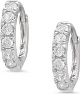 Lily Nily Kids' Cubic Zirconia Hoop Earrings