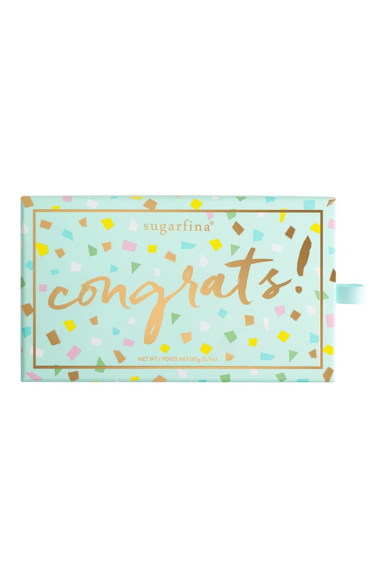 Congrats 2-Piece Candy Bento Box, Alternate, color, BLUE