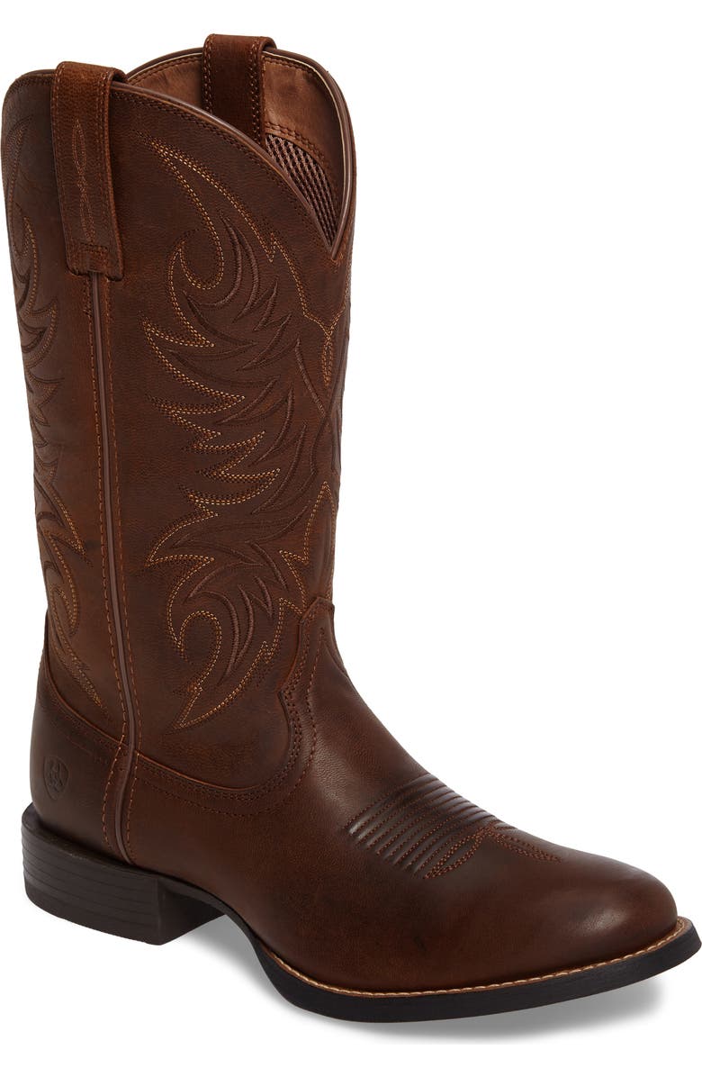 Ariat Sport Horsemen Cowboy Boot, Main, color,