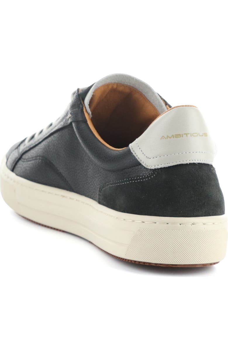 Ambitious 12403 Low Top Sneaker, Alternate, color, Grey/ Black Leather