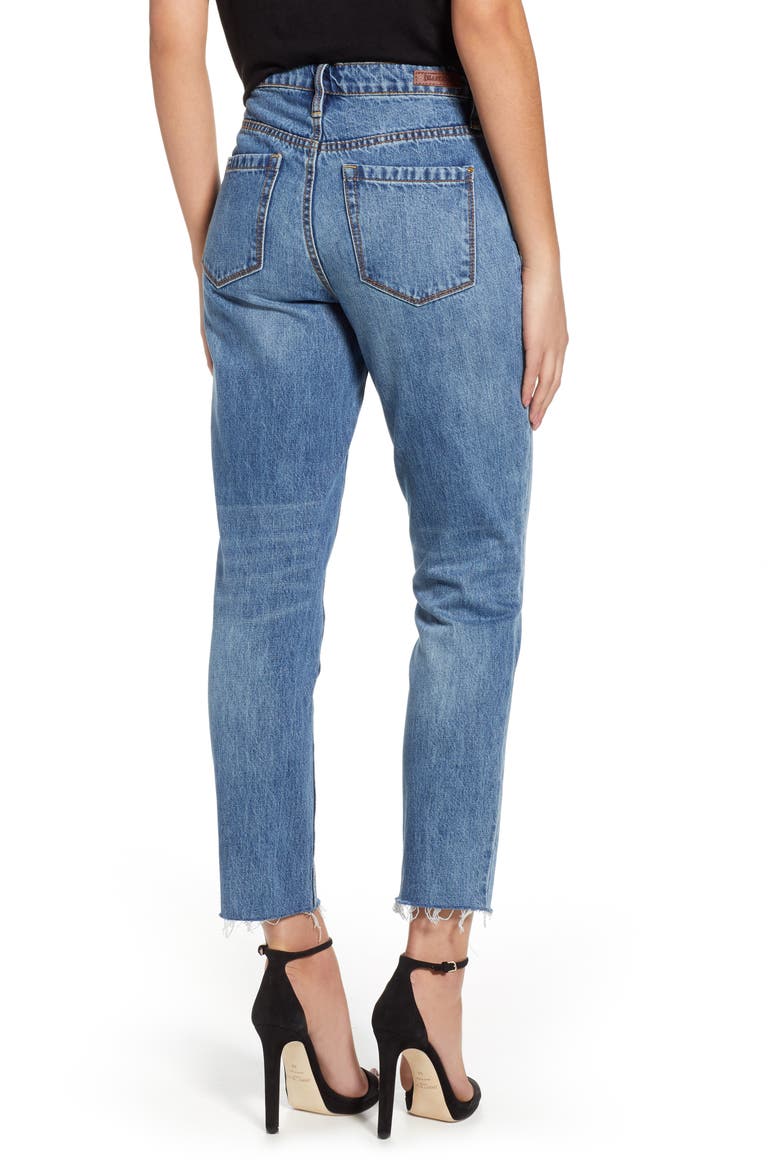 The Madison Straight Leg Crop Jeans, Alternate, color, FRIEND ZONED MED WASH