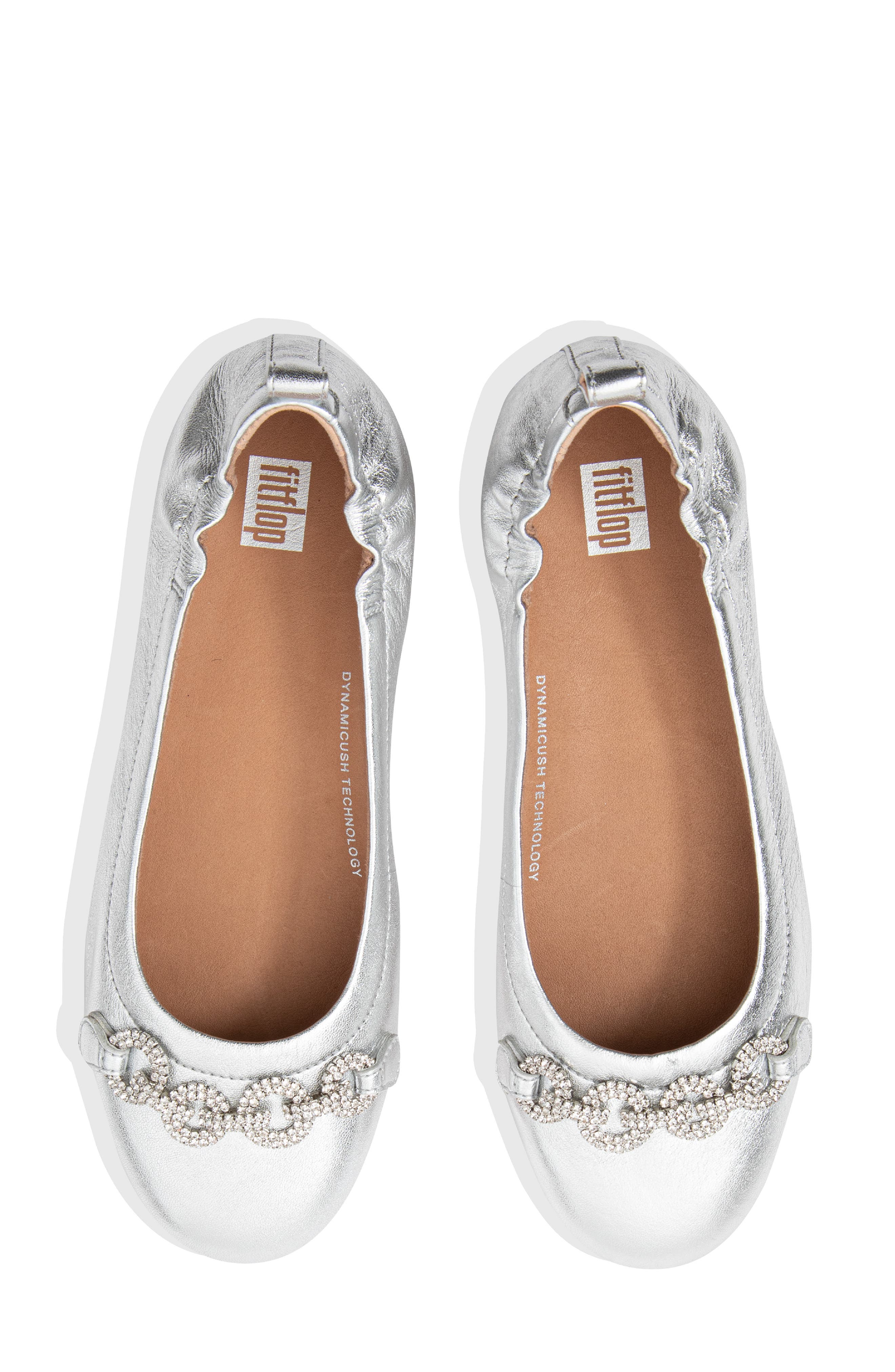 Allegro Sparkle Ballet Flat, Alternate, color, SILVER