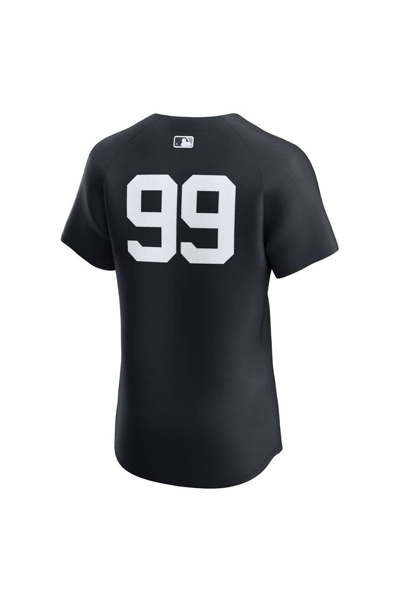 Men's Nike Aaron Judge Navy New York Yankees Alternate 2 Elite Jersey, Alternate, color, Navy