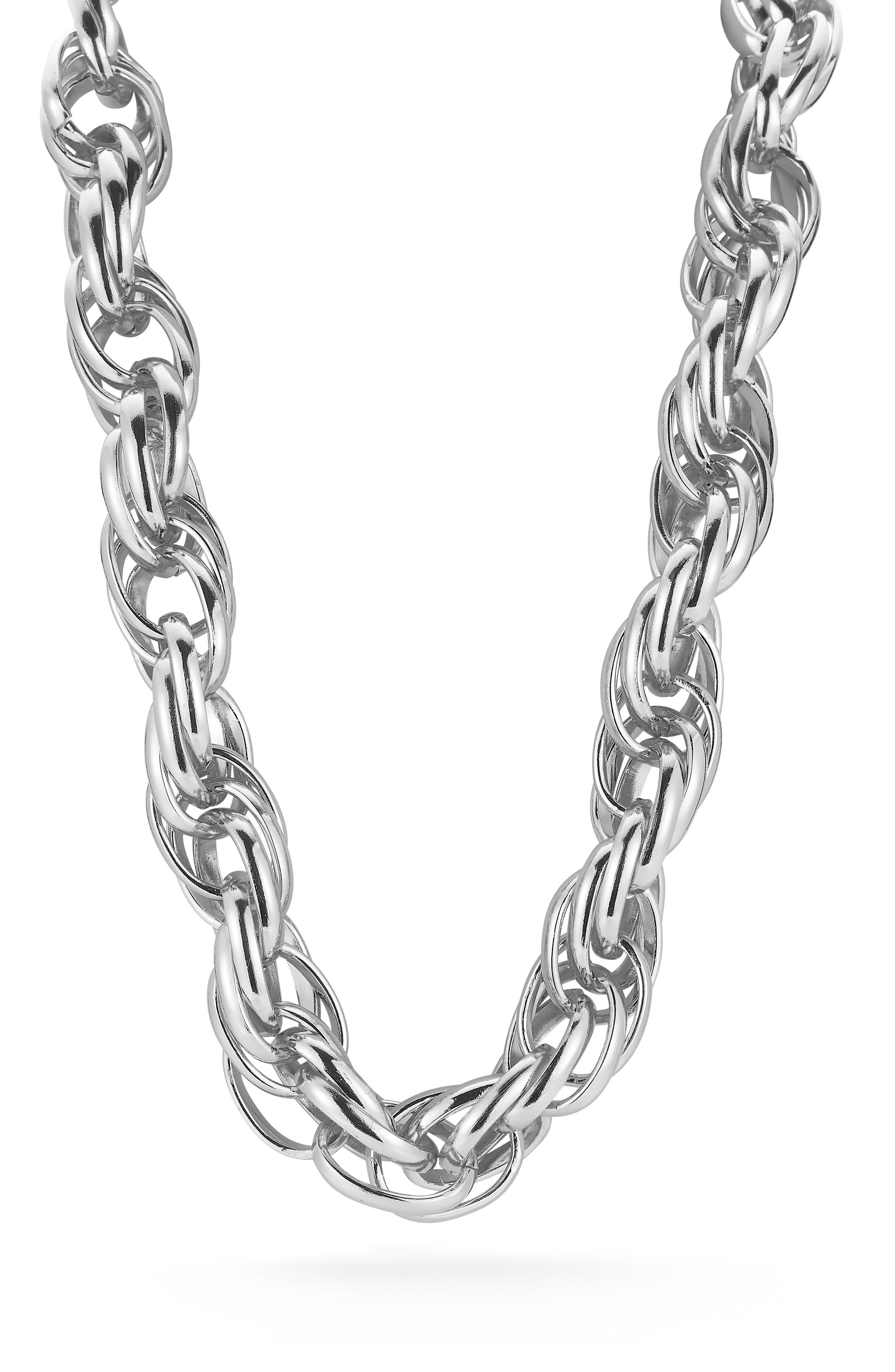 Bold Rope Chain Necklace