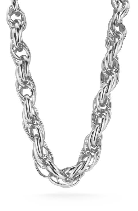 Bold Rope Chain Necklace