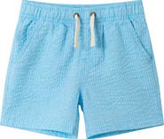 Andy & Evan Seersucker Drawstring Shorts