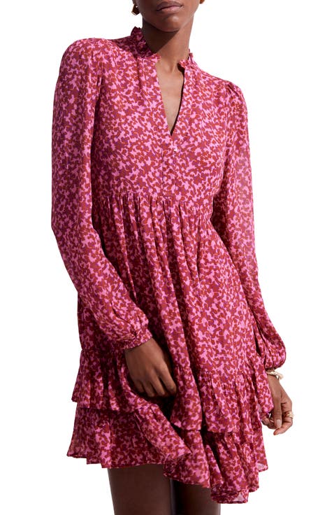 Floral Print Mini Dress