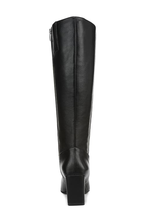 Naturalizer Nona Square Toe Boot In Black