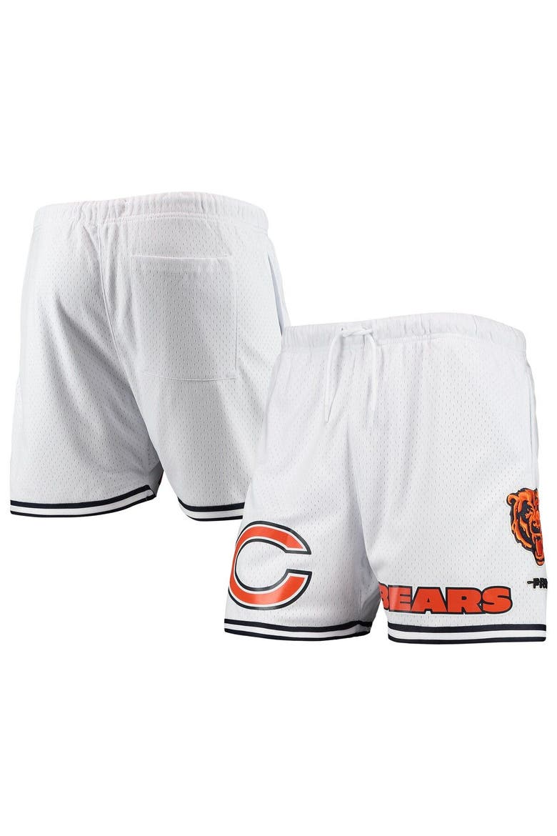 Men's Pro Standard White/Black Chicago Bears Mesh Shorts, Main, color, White