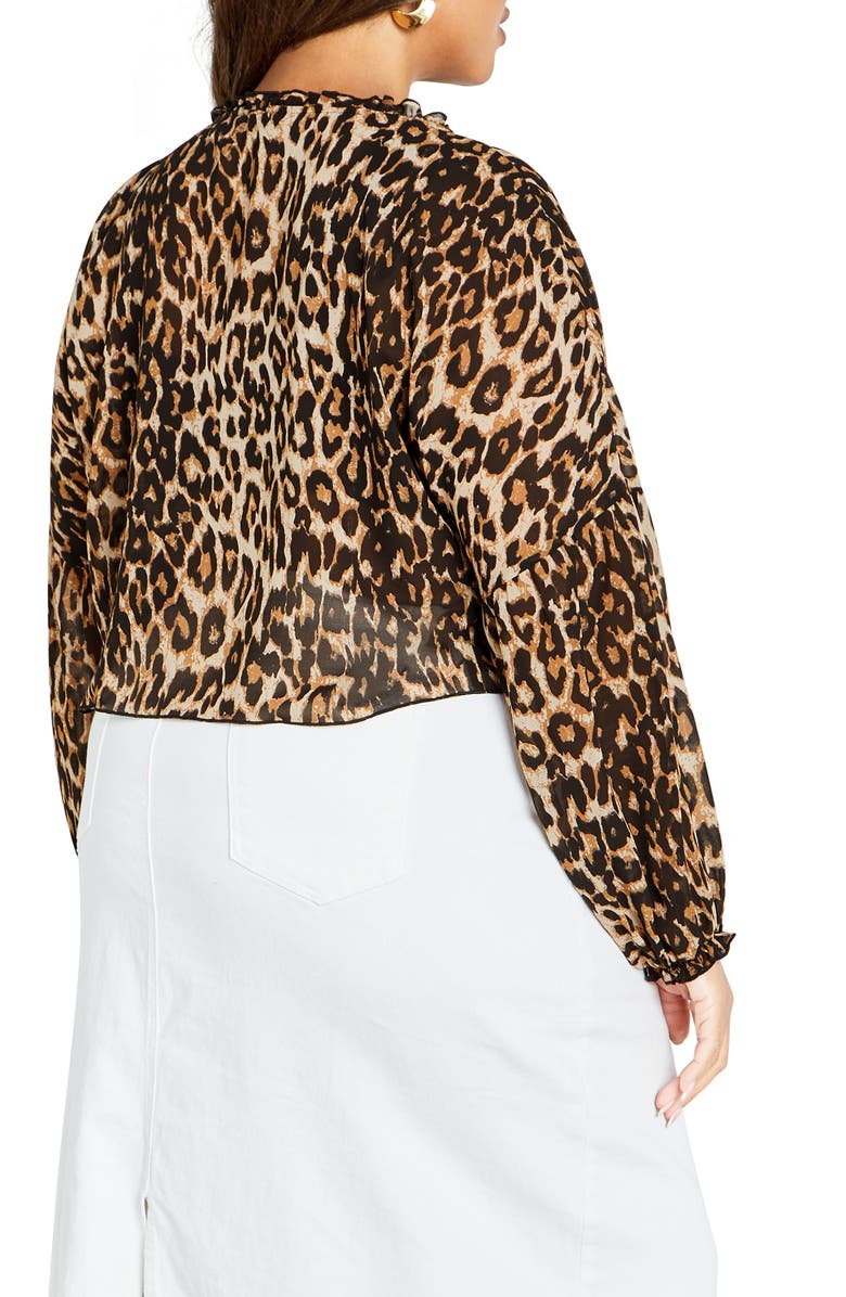 City Chic Corina Tie Front Top, Alternate, color,