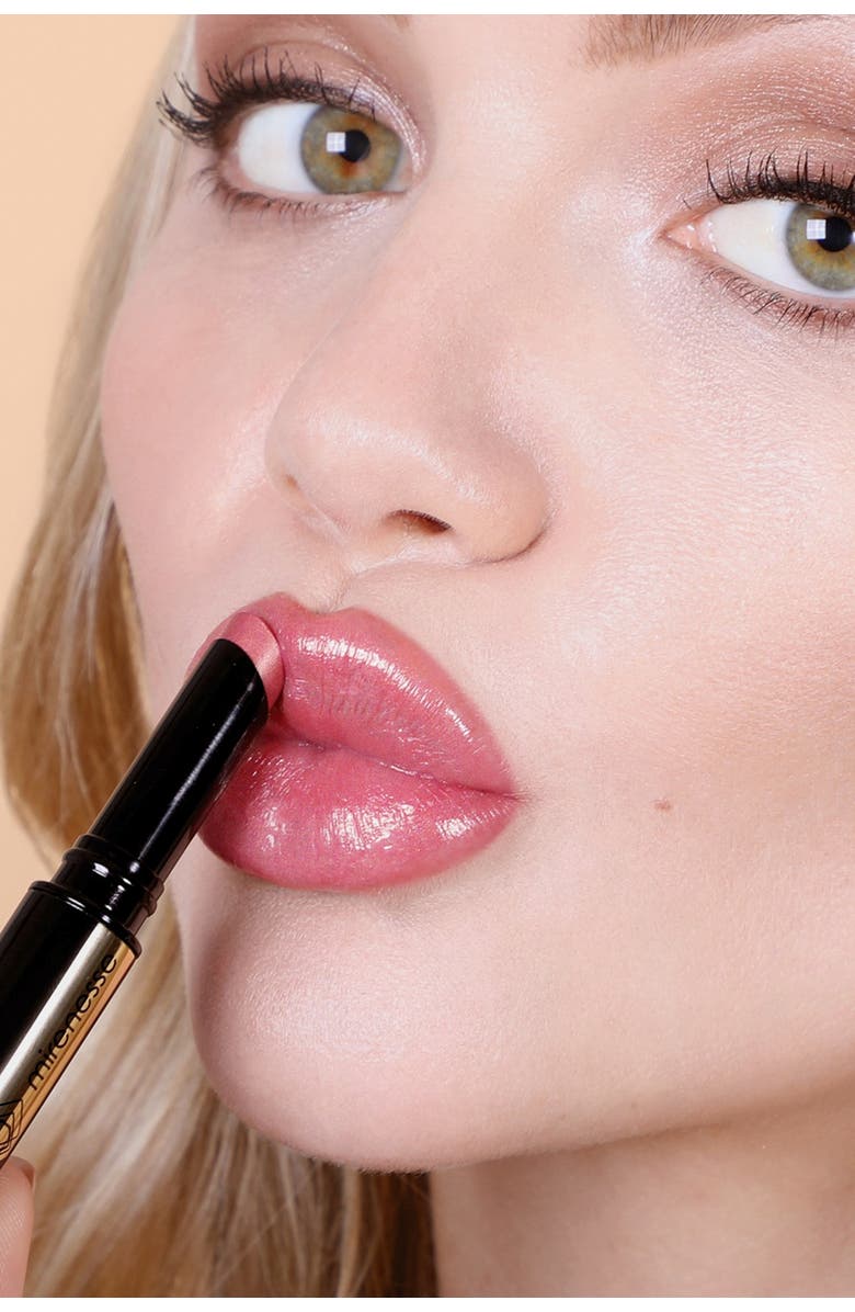 MIRENESSE French Kiss Super Glossy Lipstick - Flirtini, Alternate, color,