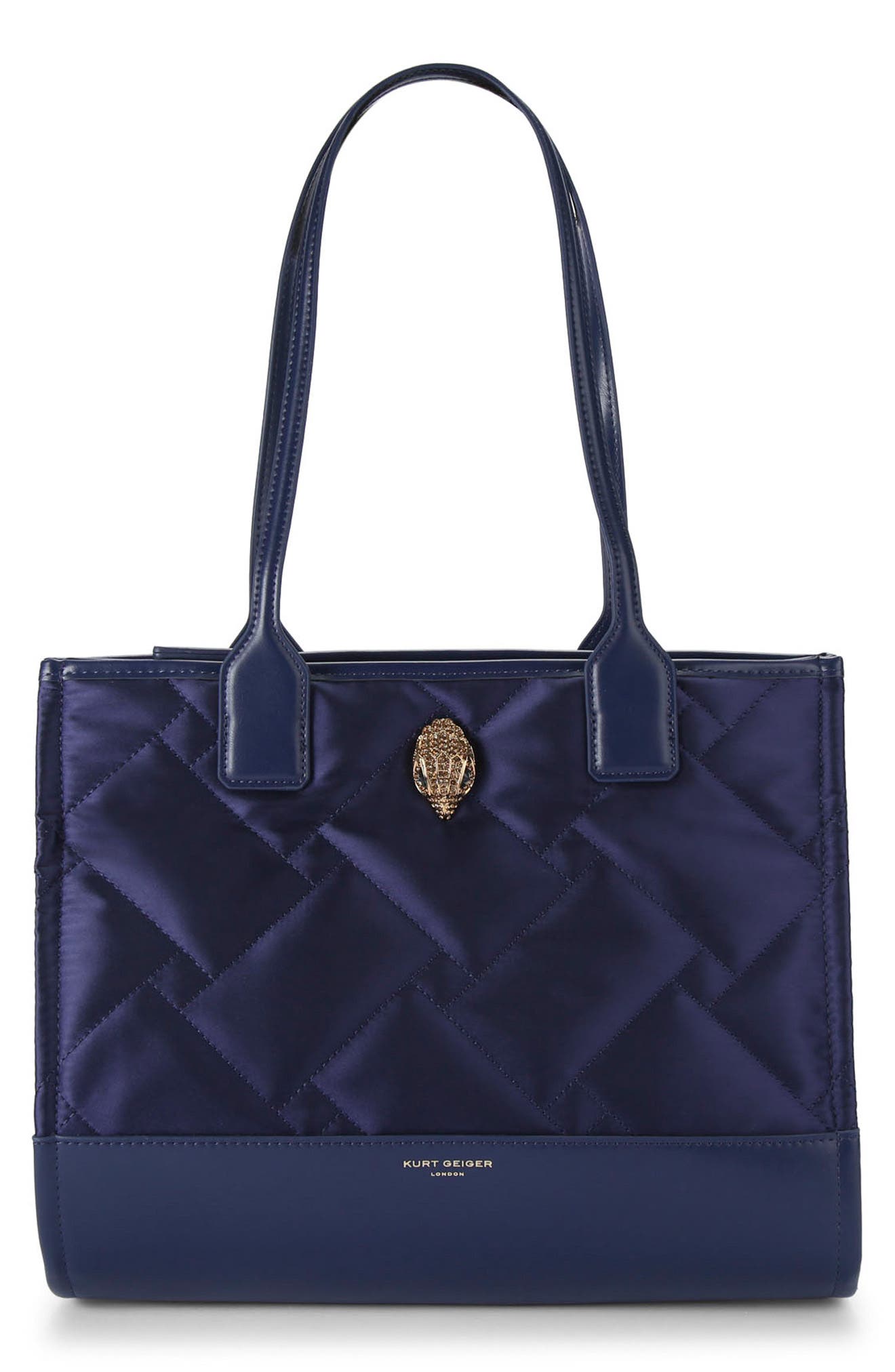 Kurt Geiger London Small Quilted Shopper Bag, Main, color, 