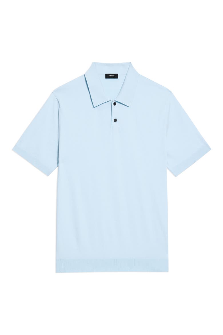Soris Knit Polo, Alternate, color, LIGHT OCEAN AIR
