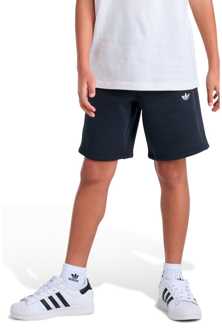 Kids' Essential Sweat Shorts, Main, color, BLACK