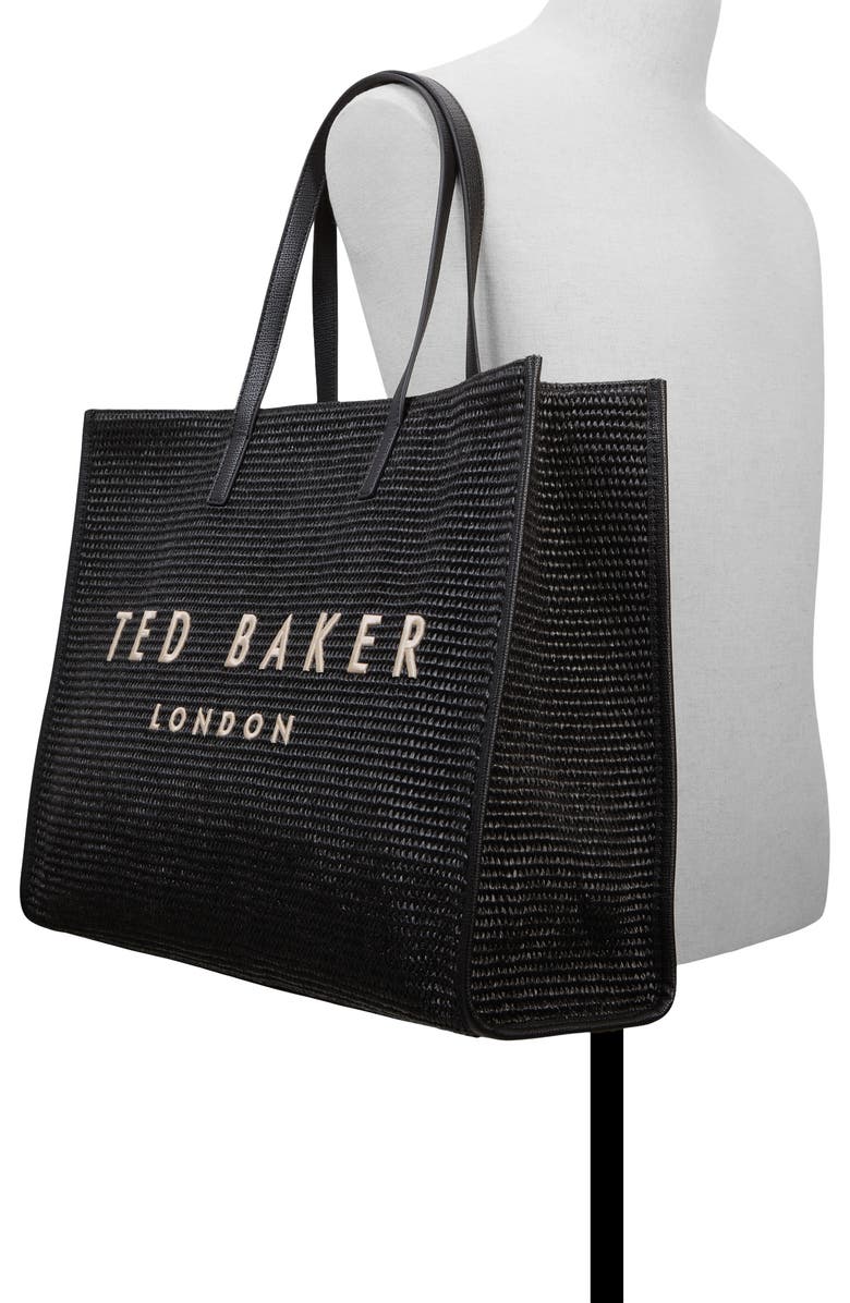 Ted Baker London Palmer Tote, Alternate, color, Black