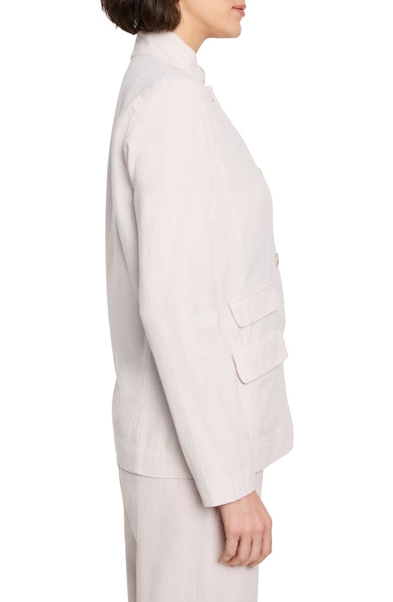 NIC+ZOE Ava Cotton & Linen Blazer, Alternate, color, Neutral Mix