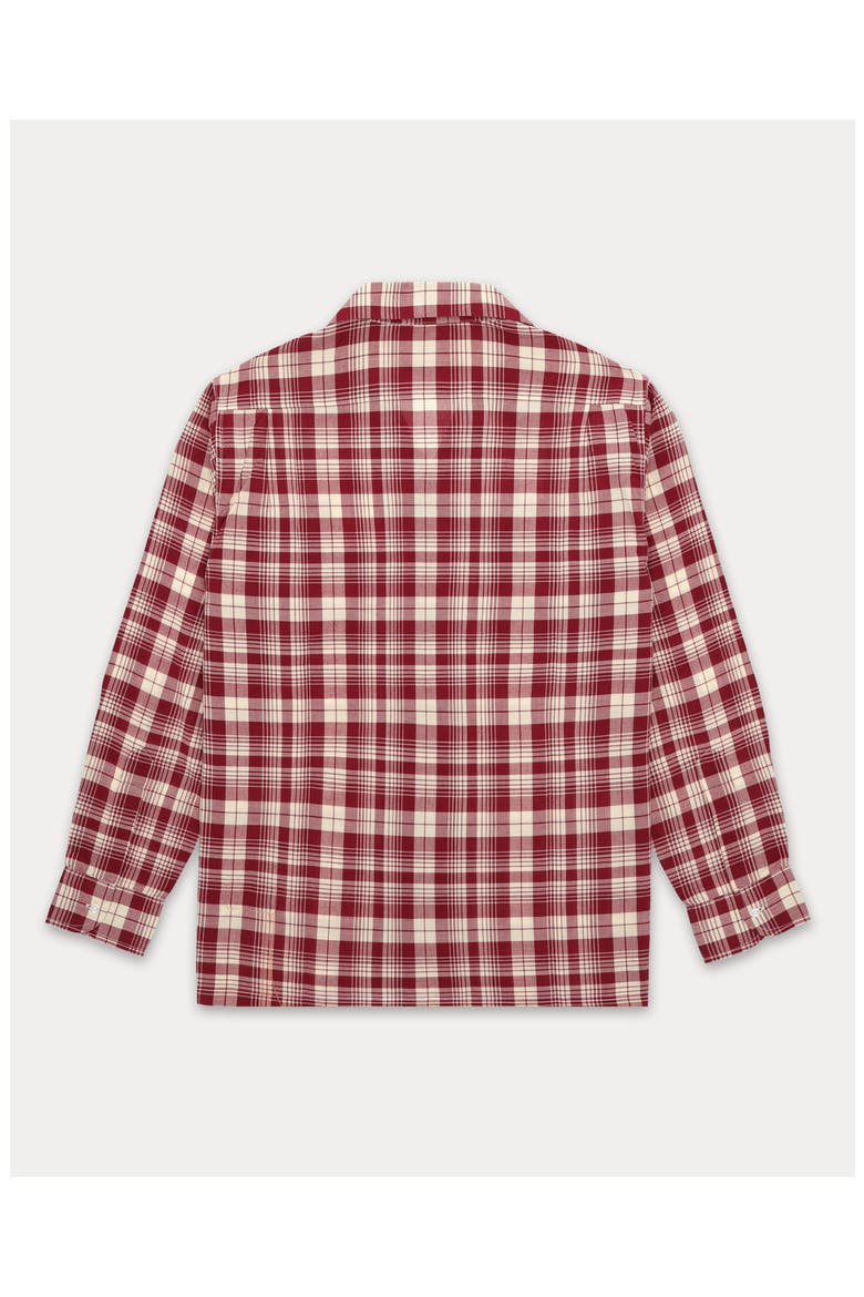 Baker Tartan Check Shirt, Alternate, color, Red