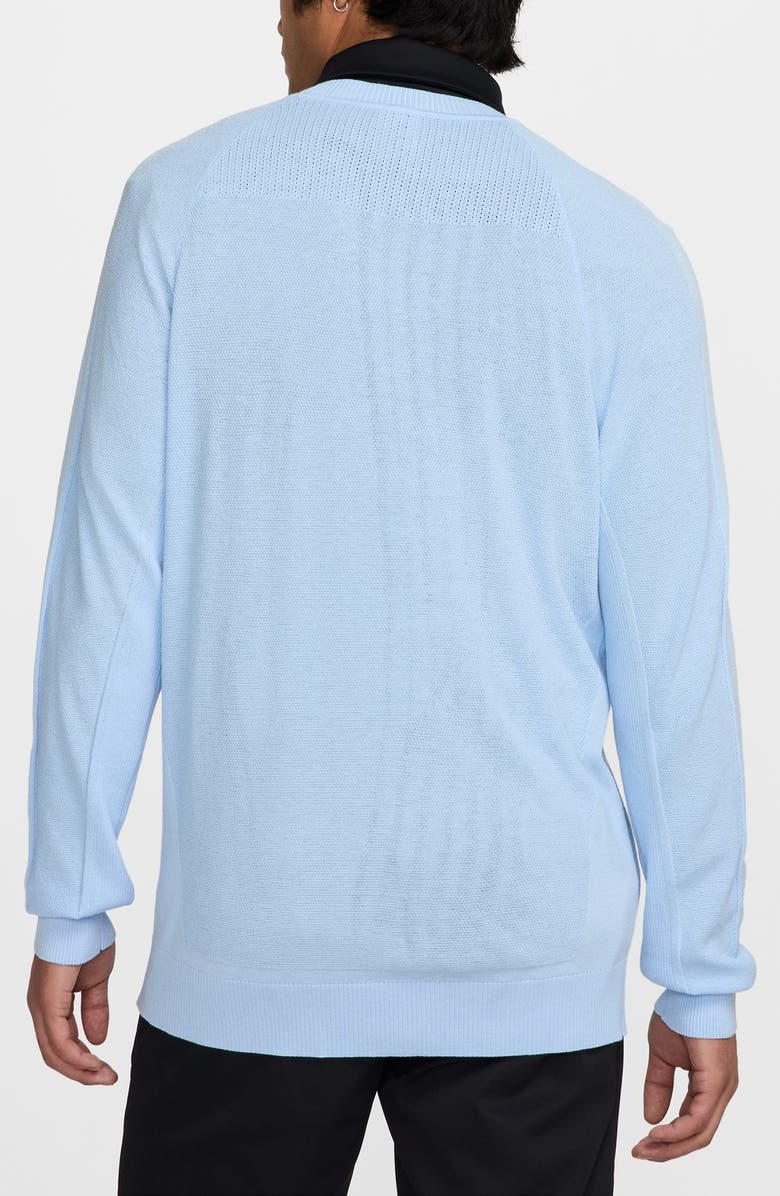 Nike Golf The Tour Golf Sweater, Alternate, color, Psychic Blue/ Black