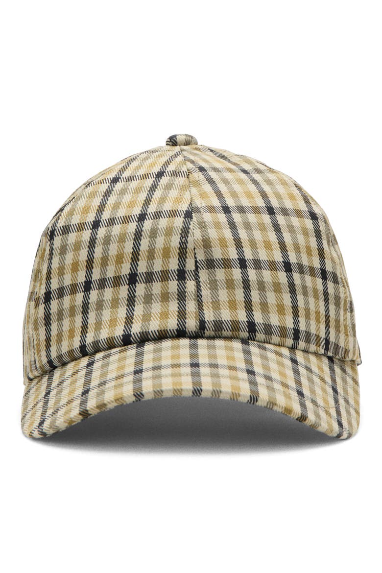 Check Cap, Main, color, MEDIUM BROWN