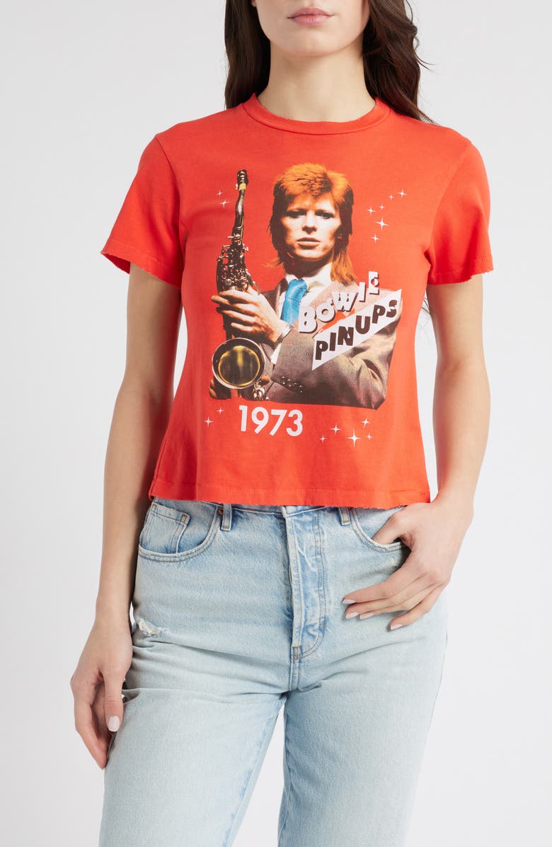 Daydreamer David Bowie 1973 'Pin Ups' Graphic T-Shirt, Main, color, 