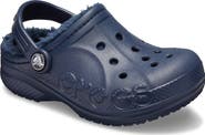 CROCS Baya Faux Shearling Lined Clog