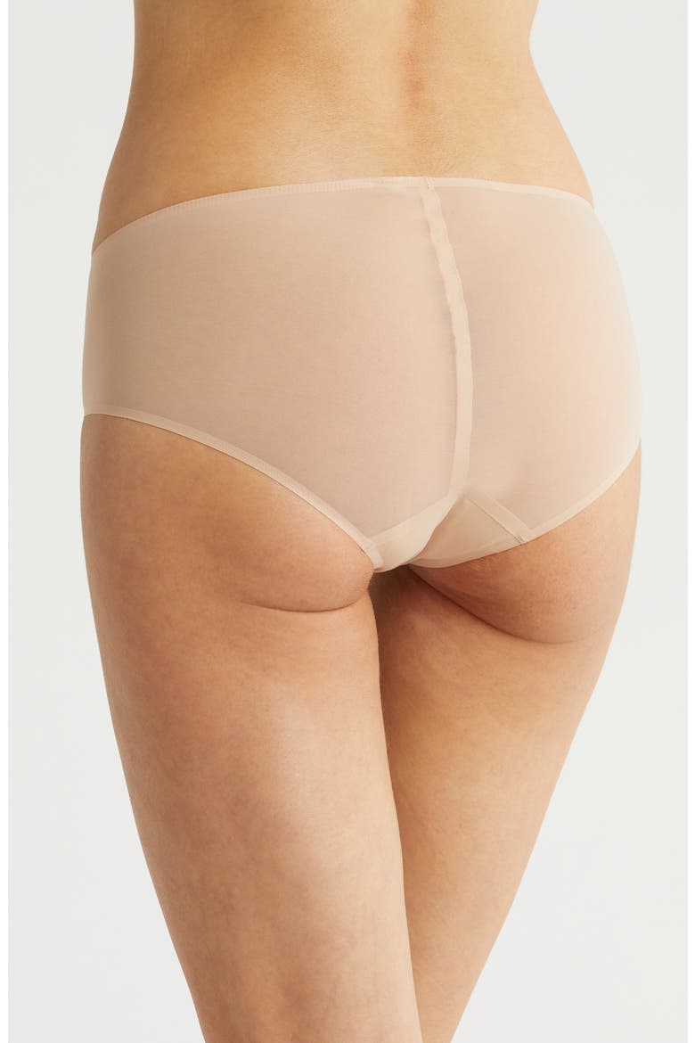 Chic Mesh Bikini, Alternate, color, BEIGE
