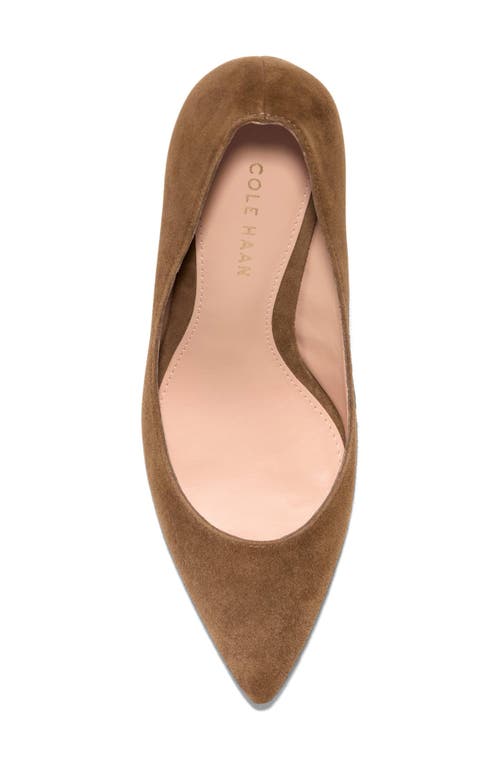 Cole Haan Mylah Pump In Spiced Brown Suede