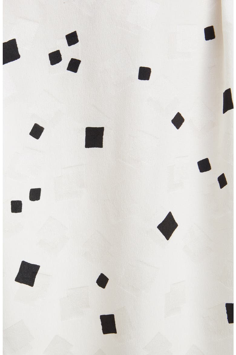 Square Dot Jacquard Shirt, Alternate, color, CRAIE NOIR
