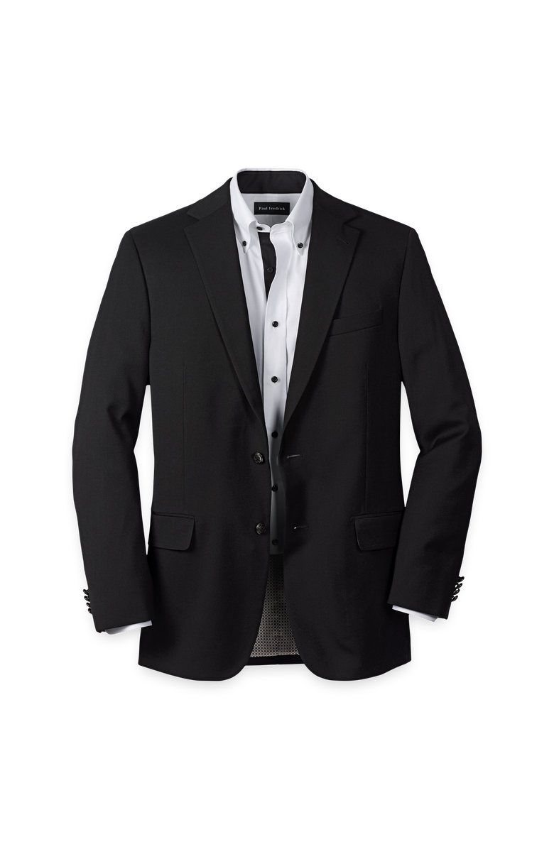 Paul Fredrick Travel Blazer, Main, color, Black