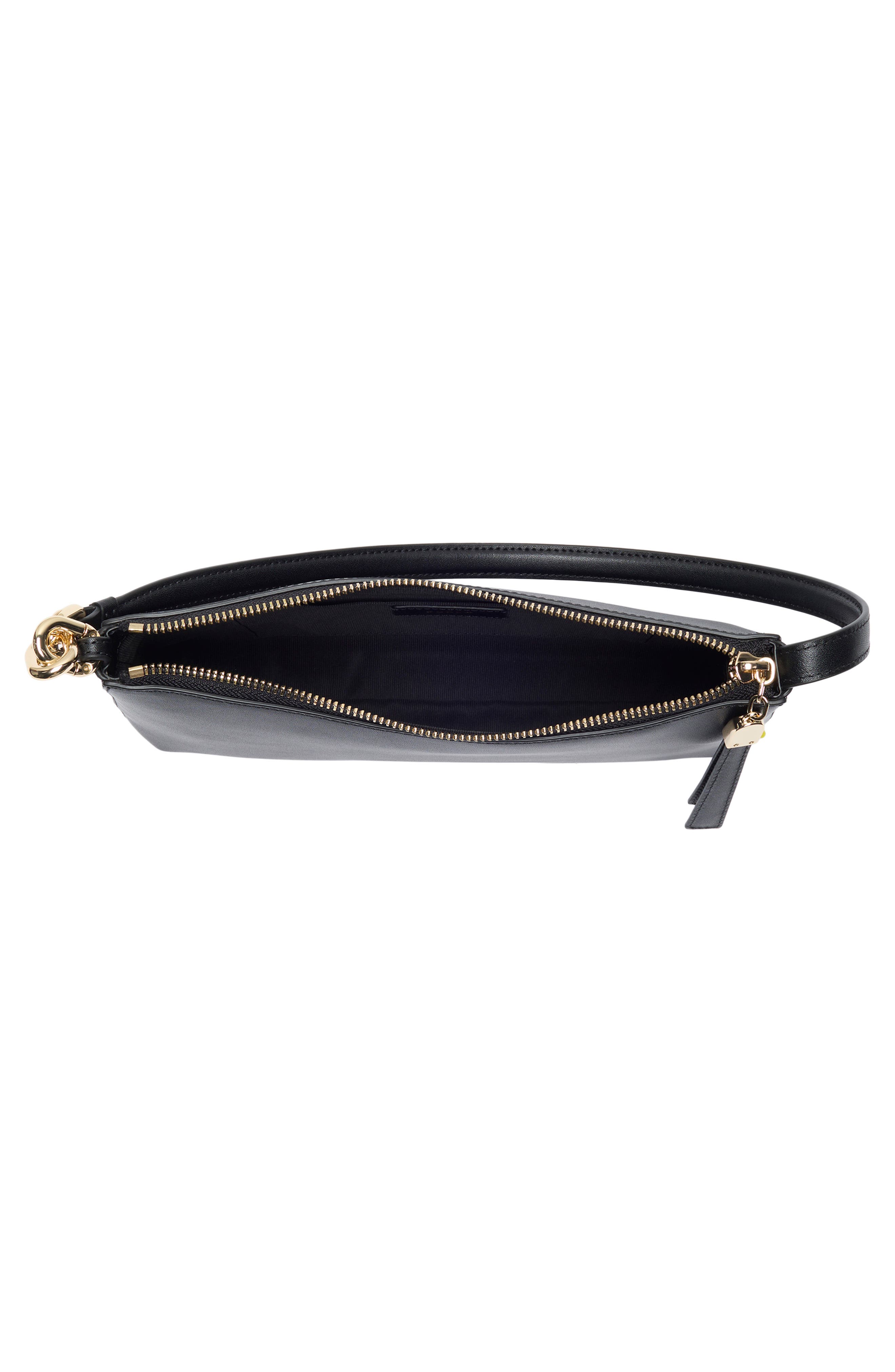 Furla Cassiopea Mini Shoulder Bag, Alternate, color, Nero