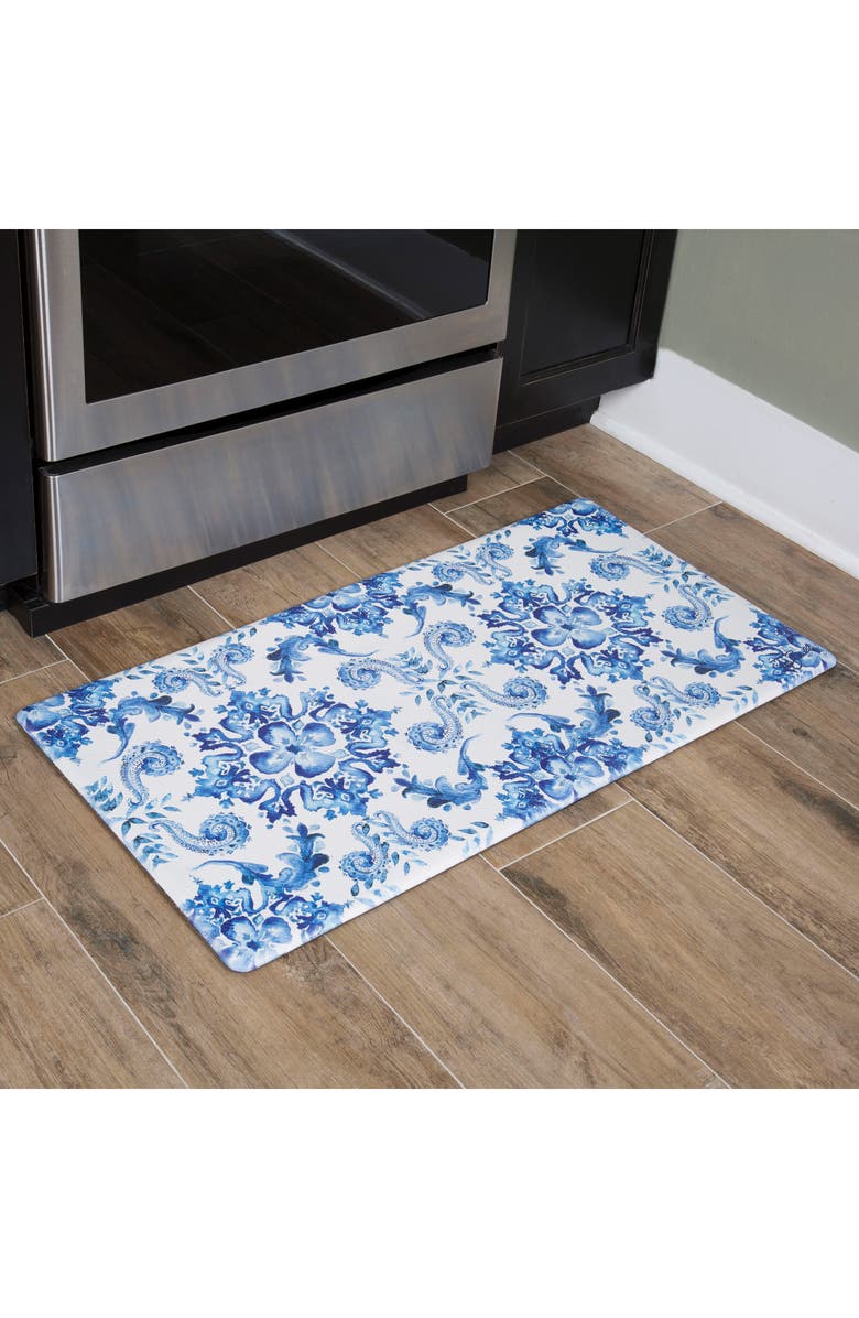 J AND V TEXTILES Anti Fatigue Kitchen Mat, Alternate, color, Multi