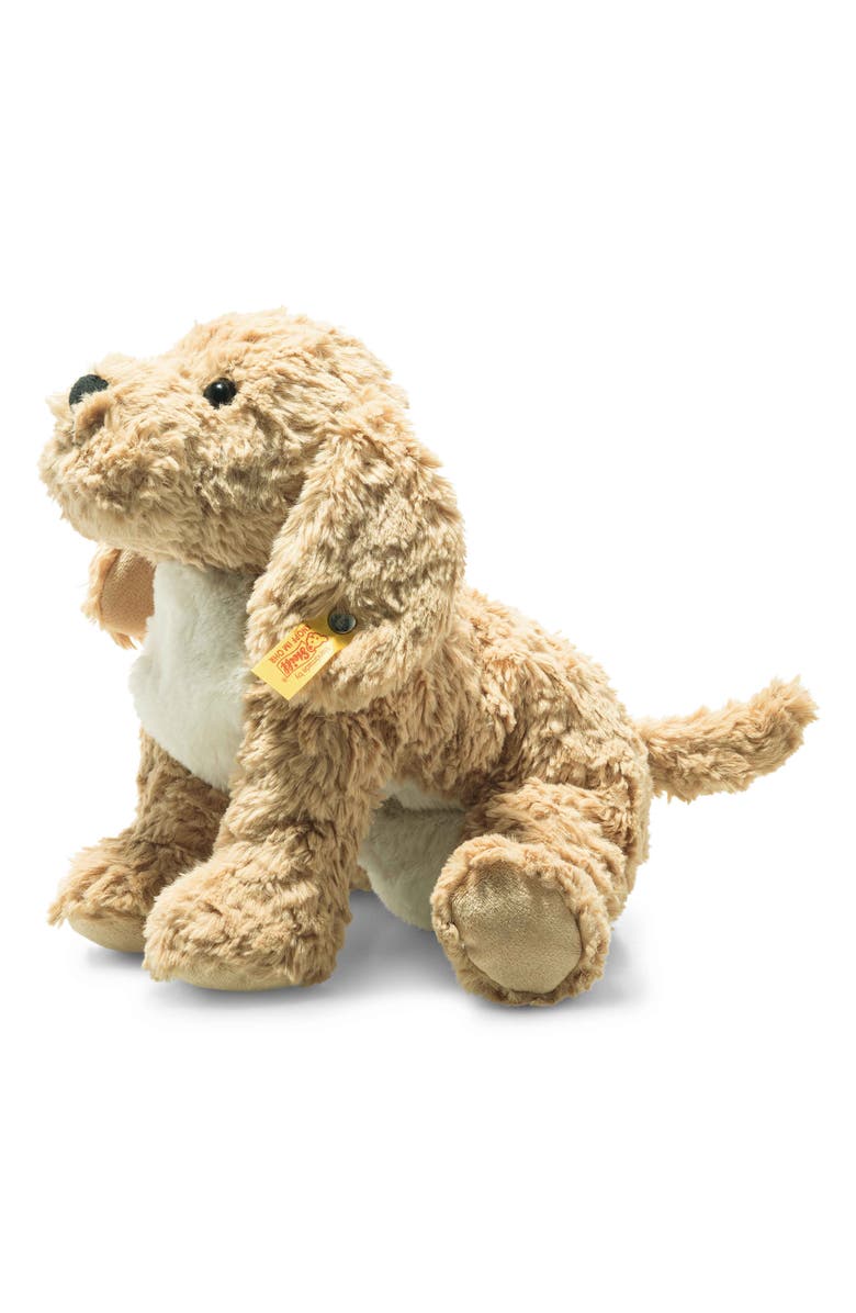Steiff Berno Goldendoodle Puppy Stuffed Animal, Alternate, color, Beige