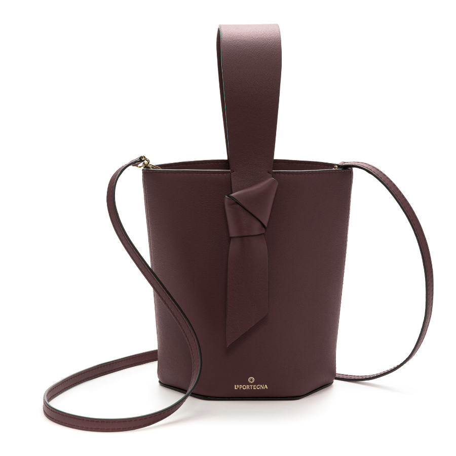 Julieta Shoulder Bag Minimalist Lines And Timeless Design, Alternate, color, Burgundy