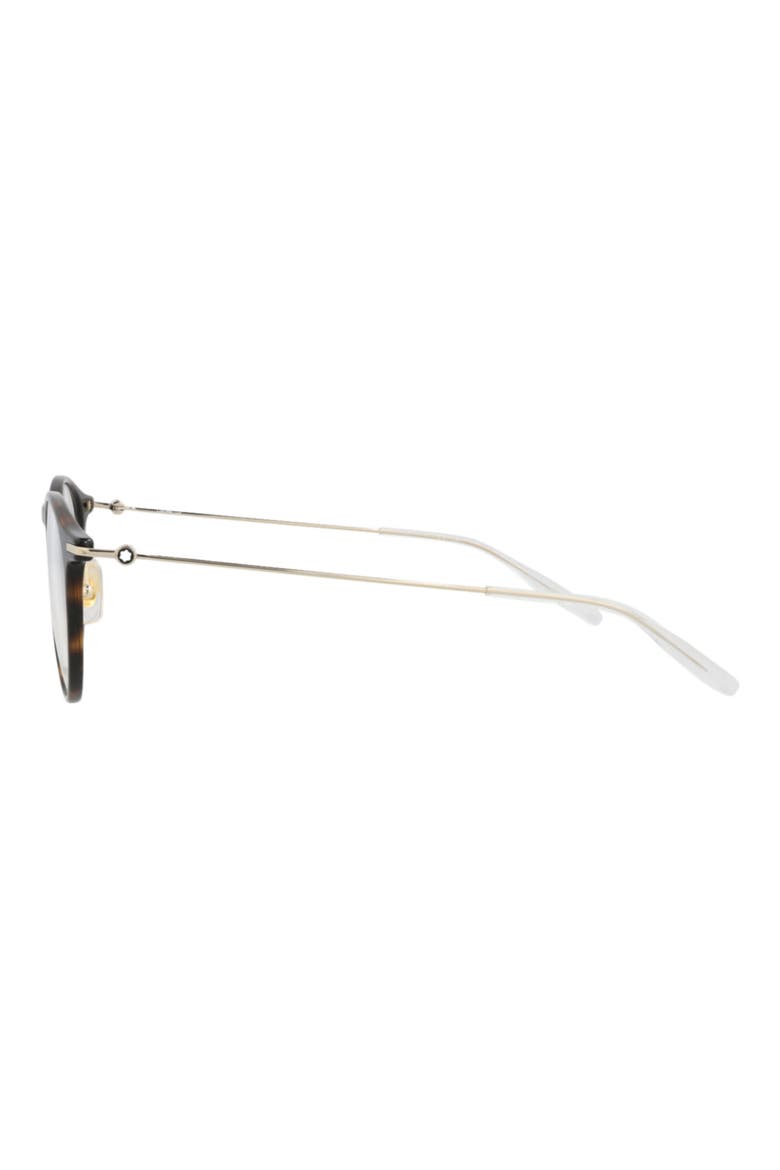 48mm Round Optical Frames, Alternate, color, HAVANA GOLD TRANSPARENT