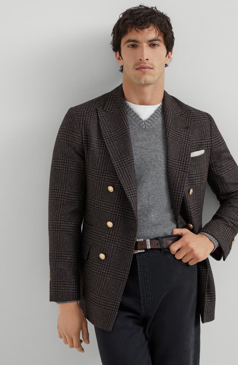 Brunello Cucinelli Cashmere sweater, Alternate, color, Medium Grey