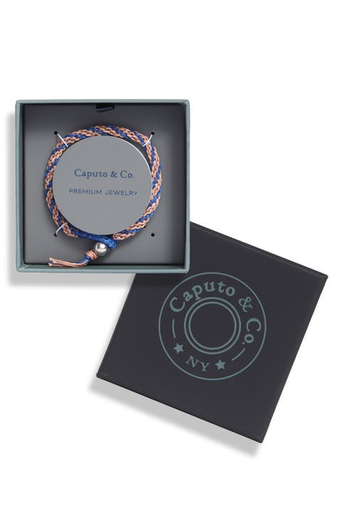 Hand Knotted Stripe Macramé Bracelet