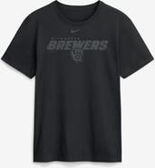 Nike Men's Nike Black Milwaukee Brewers Tonal Club T-Shirt