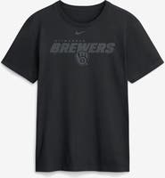 Nike Men's Nike Black Milwaukee Brewers Tonal Club T-Shirt