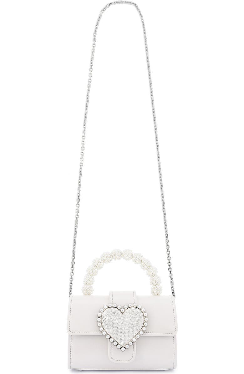 SOPHIA WEBSTER Amora Imitation Pearl Top Handle Bag, Alternate, color,