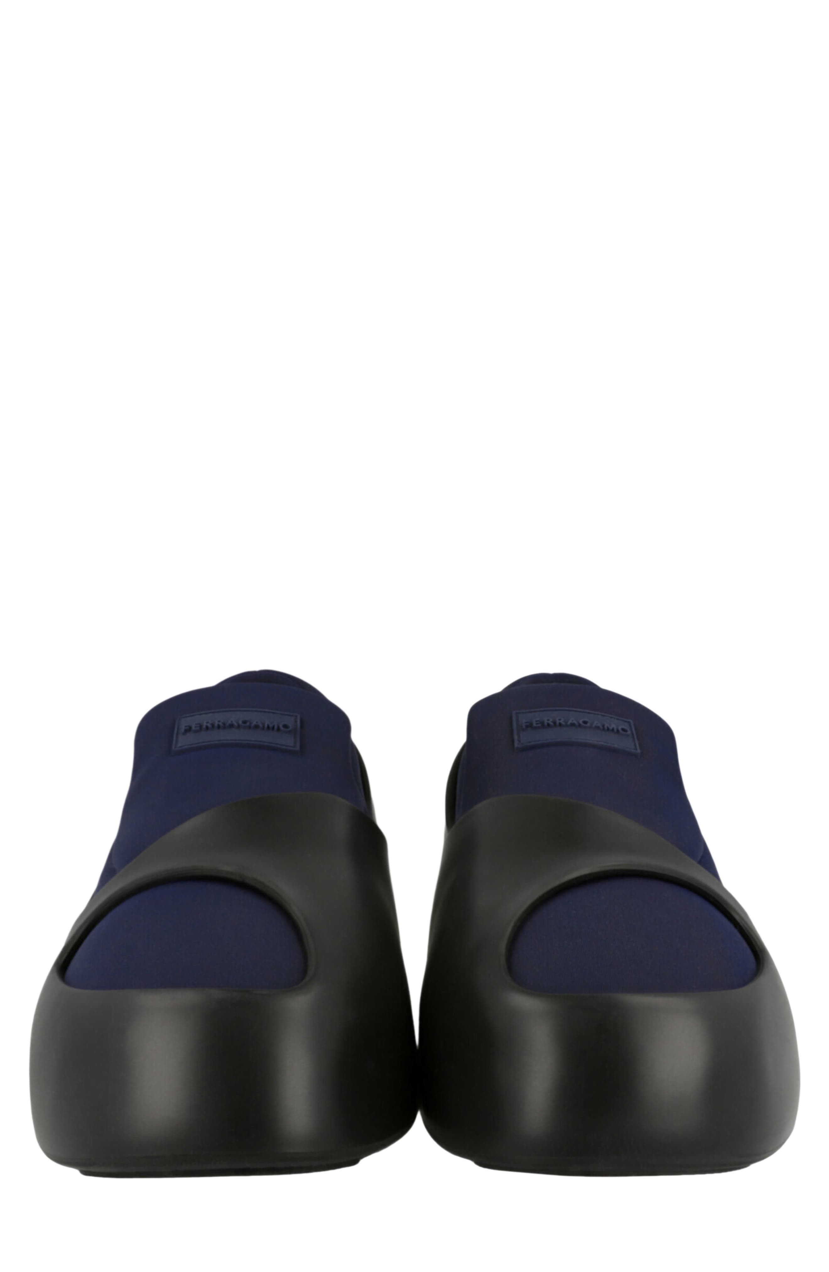 Lunar Paneled Slip On Sneaker, Alternate, color, BLUE