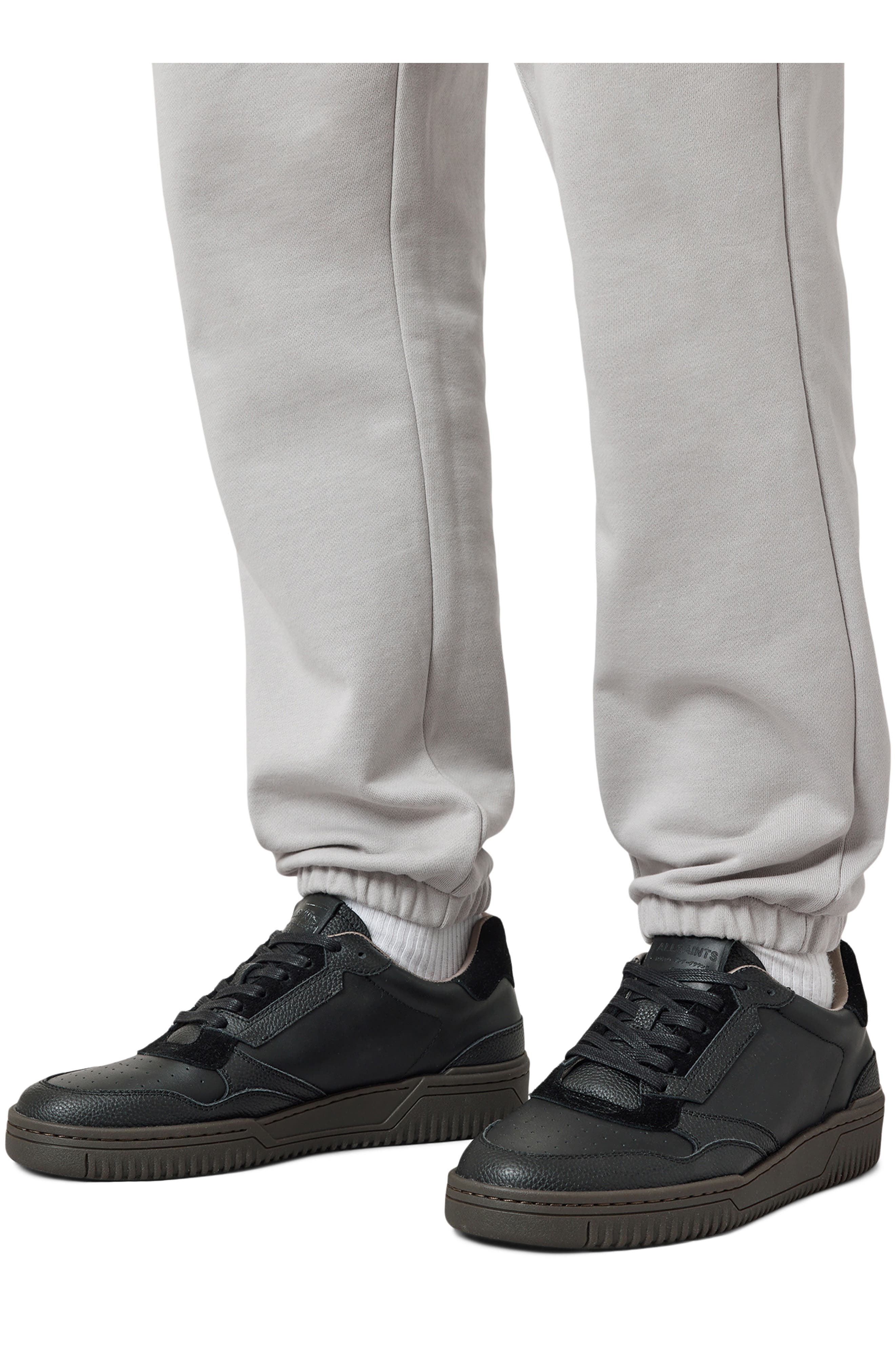 AllSaints Regan Low Top Sneaker, Alternate, color, Black/ Gum