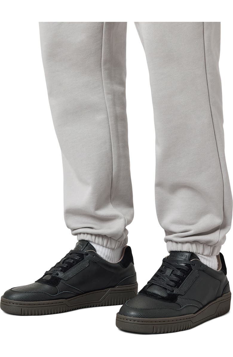 AllSaints Regan Low Top Sneaker, Alternate, color, Black/ Gum