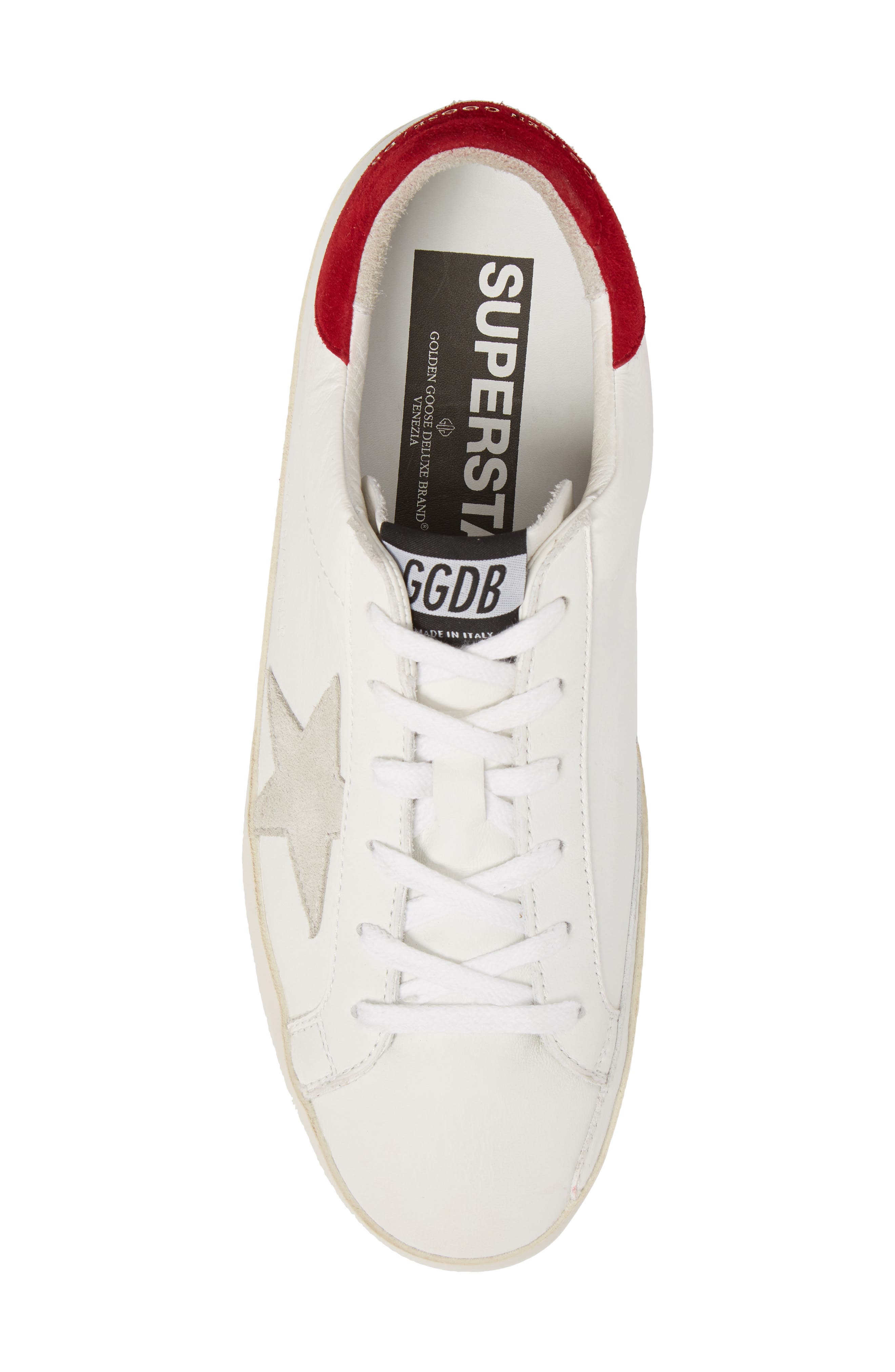 Golden Goose Superstar Low Top Sneaker, Alternate, color, 