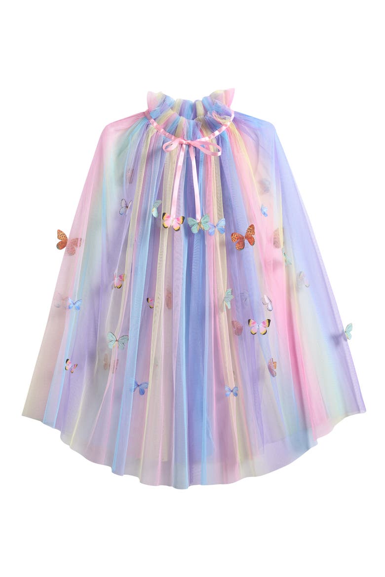 Kids' Butterfly Cape, Main, color, LIGHT/ PASTEL PURPLE