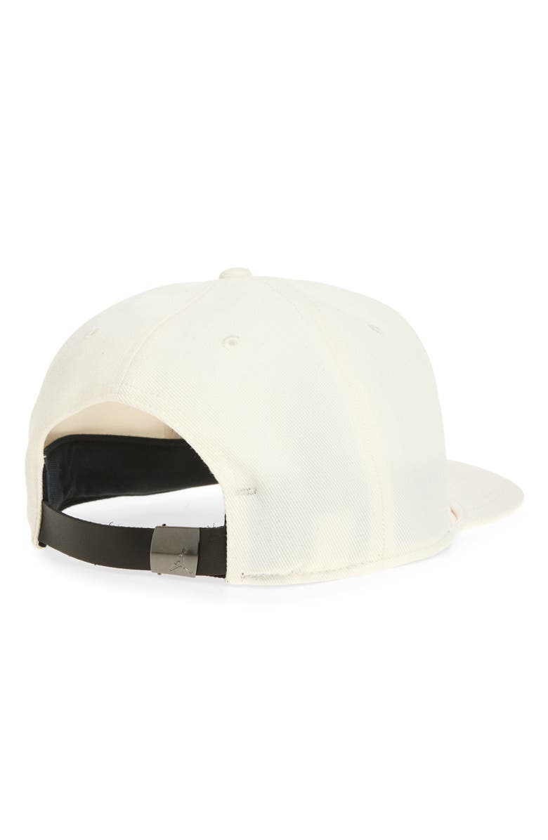 Jordan Flight Club Snapback Baseball Cap, Alternate, color, Pale Ivory/ Black