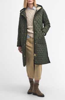 Barbour Harmby Hooded Quilted Coat